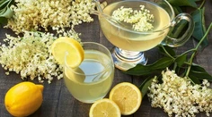 Domáci bazový sirup