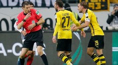 Dortmund nepotvrdil výbornú formu, prehral vo Frankfurte