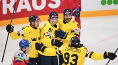 Švédsko zvládlo súboj s obhajcami titulu a je v semifinále. Základ položilo skvelou prvou tretinou