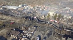 Skaza, ktorá sa opisuje ťažko. Explózia vlaku zmenila dedinu na nepoznanie