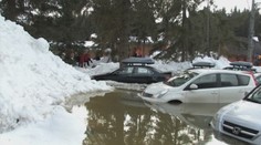 Prichádza oteplenie. Zamrznuté potoky na severe Slovenska hrozia povodňami