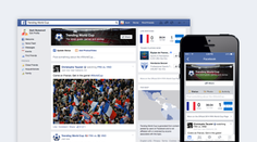 Facebook prináša k futbalovým MS novinku