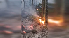 VIDEO: Po týždni opäť horí v Slovenskom raji. Do akcie znovu nasadili Black Hawk