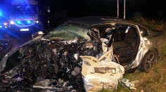 Tragická nehoda za obcou Cabaj - Čápor má tu najsmutnejšiu bodku