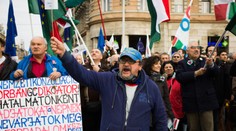 Maďari vyšli opäť do ulíc. Protestovali proti Orbánovi