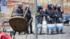 Neofašisti v Ríme sa búria proti novému centru pre migrantov