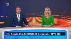 Slávni mladomanželia oslavovali prvé dni