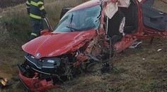 Tragická nehoda pri Rimavskej Sobote: Zrážku s kamiónom neprežil vodič (†39) auta