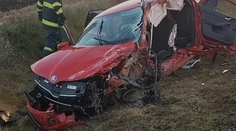 Tragická nehoda pri Rimavskej Sobote: Zrážku s kamiónom neprežil vodič (†39) auta