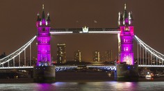 Londýn zafarbili naružovo. Na počesť novej princeznej