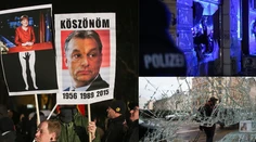 Nemeckí demonštranti rozbíjali výklady stánkov s kebabmi