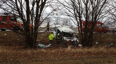 Na diaľnici D1 pri Senci sa zrazil kamión s dodávkou