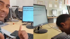 VIDEO: Muž je svetovým rekordérom v nezvyčajnej disciplíne. Na klávesnici píše nosom