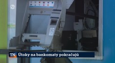 Útoky na bankomaty pokračujú