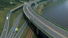 Začali vŕtať ďalší diaľničný tunel. Vizualizácia