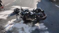 Pri Kežmarku sa zrazili dvaja motorkári, jeden preletel cez riadidlá