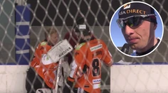 Prekonal legendárneho bežkára: Jazykový talent českého hokejového brankára baví internet