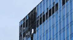 Dron zasiahol v Moskve rovnakú budovu ako naposledy