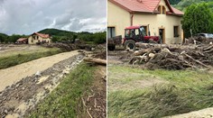 Zaplavilo domy i studne, evidujú aj zosuvy pôdy. V časti okresu Snina vyhlásili mimoriadnu situáciu