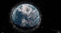 V produkcii odpadu je ľudstvo neprekonateľné. Zaplavujeme ním už aj vesmír