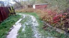 Na záhrade im do rána vyrástlo jazierko. A poriadne smradľavé