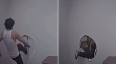 VIDEO: Muž podozrivý z vyvraždenia vlastnej rodiny prekopol stenu a zmizol z výsluchovej miestnosti