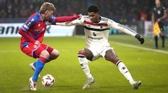 Plzeň mala na senzáciu, Manchester ju zlomil v závere. Schranz nastúpil v základe, no Slavia nebodovala