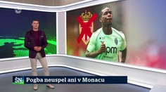 Pogba neuspel ani v Monacu