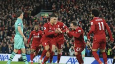 Liverpool doma deklasoval Arsenal, Firmino sa blysol hetrikom