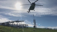 Elektrárne menia vedenie. Vrtuľníkom postavia na Kysuciach 60 stožiarov