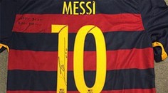 Škrtel dostal na narodeniny Messiho dres