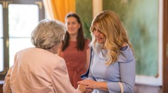 Zuzana Čaputová vzdala úctu najstaršej generácii. Tá v nej vidí nádej