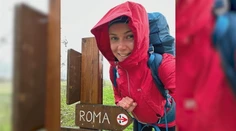 Po svojich a iba s ruksakom. Lenka sa vydala pešo na cestu do Ríma