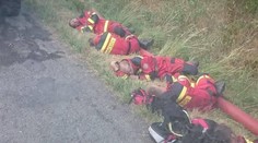 Hasiči po vyše 20 hodinovom boji: Táto fotografia nepotrebuje komentár, iba vďaku