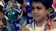 Ronaldo kopol loptu chlapcovi do tváre. Krásne to však odčinil!