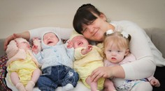 Mamička Becky priviedla na svet štyri deti počas 11 mesiacov