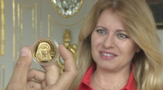 Prezidentka Čaputová zareagovala na vtipy o pamätnej medaile