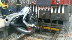 Neďaleko Havlíčkovho Brodu sa zrazil vlak s autom. Rušňovodič bol opitý