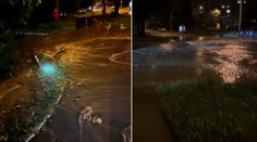 VIDEO: Prasknuté potrubie v Prešove odstavilo tisícky domácnosti od vody a zaplavilo celú ulicu