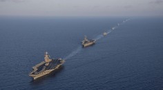 Bojová loď USA zostrelila dron a raketu, ktoré vypálili húsíovia z Jemenu