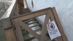 Na Trenčianskom hrade sa zrútila časť najmladšej stavby