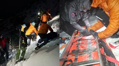 Záchranná akcia vo Vysokých Tatrách. Čecha ratovali neskoro do noci