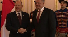 Princ Albert bol na Slovensku. Predpovedal, ako dopadne zápas Juventus - Monako