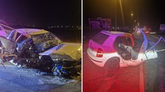 Opitý vodič predbiehal autobus, čelne sa zrazil s protiidúcim autom. Zranilo sa až sedem ľudí