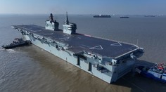 VIDEO: Čína vyslala do sporných vôd svoju najmodernejšiu loď. Pri invázii na Taiwan by zohrala kľúčovú úlohu