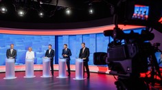 Predvolebnú debatu českých politických lídrov zakončili hádkou. Pustili sa do seba členovia strán Piráti a Stačilo!