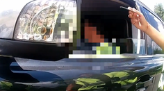 Drzý vodič na policajnej kamere: Zavri si hubu a buď ticho