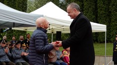 Kiska ocenil veterána, ktorý oslobodzoval Slovensko