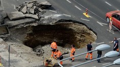Obria diera zastavila dopravu na rušnej križovatke v Záhrebe
