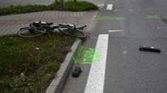 V Radoli zrazilo nákladné auto cyklistku. Skončila v nemocnici